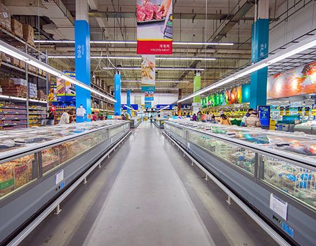 SUPERMARKET ISLAND FREEZER SERIES
