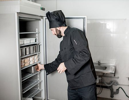 STAINLESS STEEL FREEZER